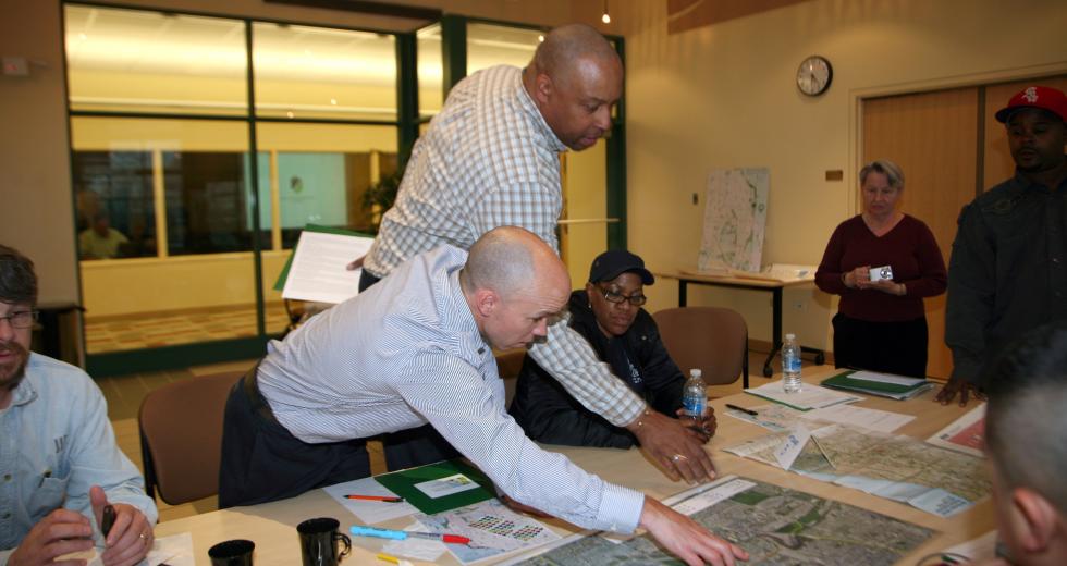 Neighbors working on a shared vision of our future